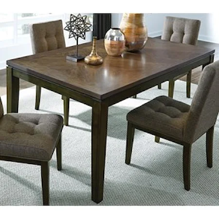 Contemporary Dining Table with Floating Top Design